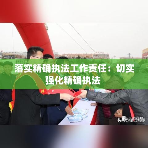 落實精確執(zhí)法工作責(zé)任：切實強化精確執(zhí)法 