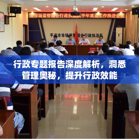 行政專題報(bào)告深度解析，洞悉管理奧秘，提升行政效能