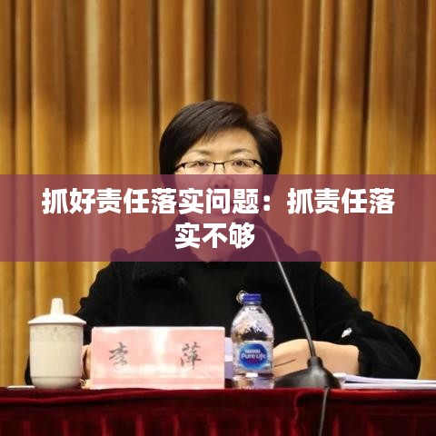 抓好責(zé)任落實(shí)問(wèn)題：抓責(zé)任落實(shí)不夠 