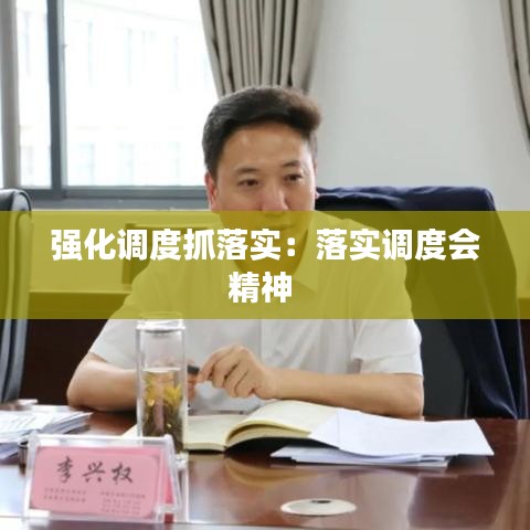 強化調度抓落實：落實調度會精神 