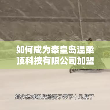 秦皇島溫柔頂科技加盟指南，如何成為優(yōu)質(zhì)合作伙伴？