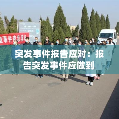 突發(fā)事件報(bào)告應(yīng)對：報(bào)告突發(fā)事件應(yīng)做到 