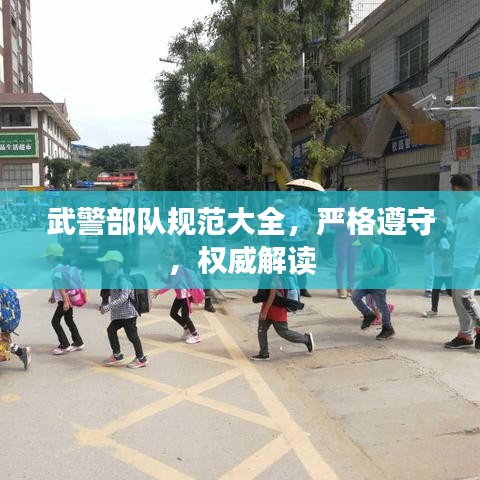 武警部隊規(guī)范大全，嚴格遵守，權(quán)威解讀