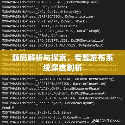 源碼解析與探索，專題發(fā)布系統(tǒng)深度剖析