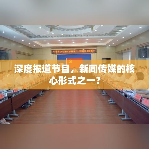 深度報(bào)道節(jié)目，新聞傳媒的核心形式之一？