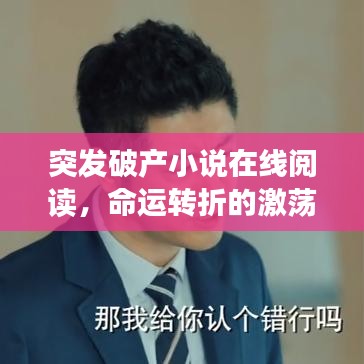 突發(fā)破產(chǎn)小說在線閱讀，命運轉折的激蕩之旅探索