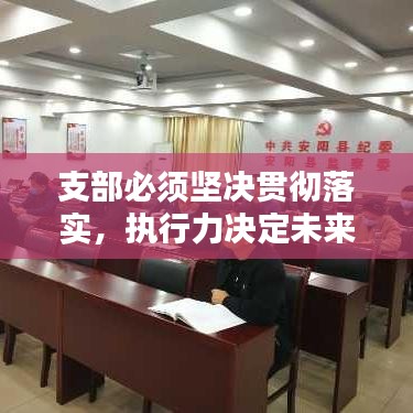 支部必須堅(jiān)決貫徹落實(shí)，執(zhí)行力決定未來(lái)！