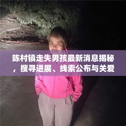 陳村鎮(zhèn)走失男孩最新消息揭秘，搜尋進(jìn)展、線索公布與關(guān)愛行動啟動